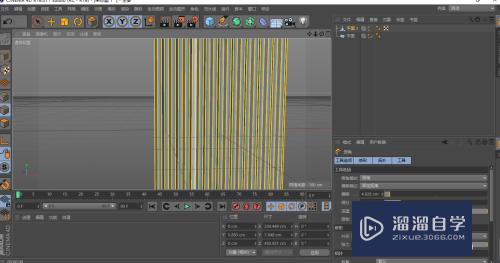 C4D如何制作窗帘褶皱(c4d怎么做很多褶皱窗帘)