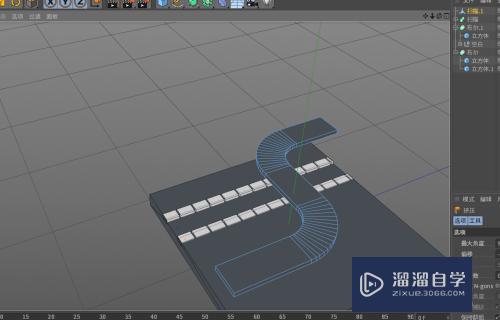 C4D如何建立公路桥梁模型(c4d怎么做桥)