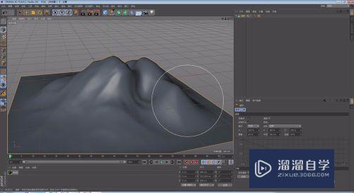 C4D r18怎么制作山体模型(c4d做山体)