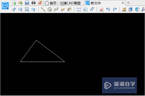 CAD看图怎么测量三角形测量面积和边长(cad看图怎么测量三角形测量面积和边长的方法)