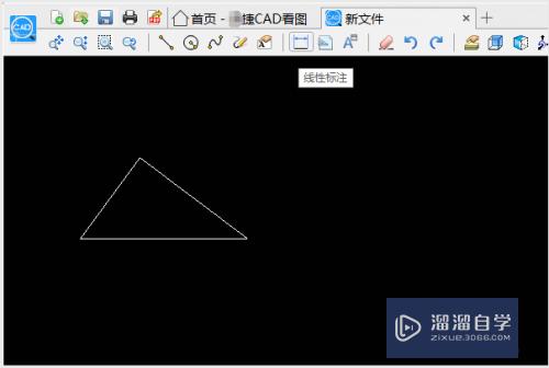 CAD看图怎么测量三角形测量面积和边长(cad看图怎么测量三角形测量面积和边长的方法)