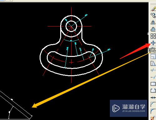 CAD怎样用移动工具(cad怎样用移动工具打开图纸)