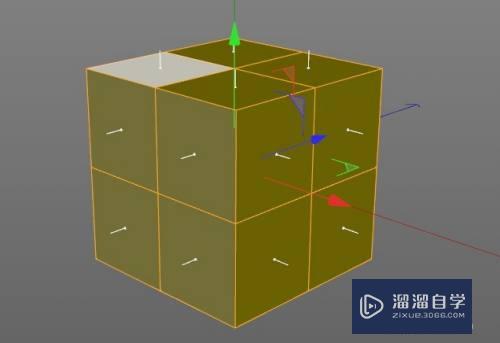 C4D怎么细分模型但不做平滑处理