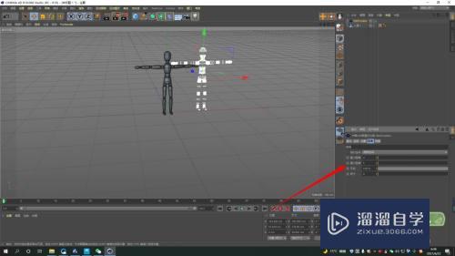 C4D怎么制作人偶网格线框效果(c4d人偶怎么做下)