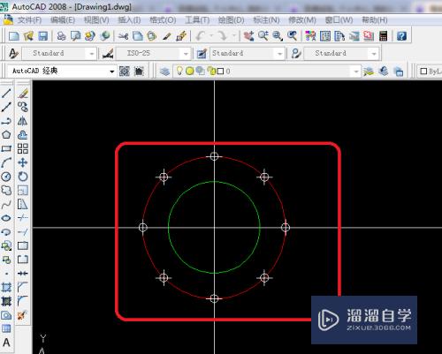 CAD 2008自学教程：[18]CAD定数等分怎么用？