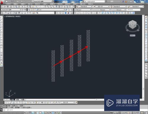 CAD怎么用螺旋工具(cad怎么用螺旋工具画圆)