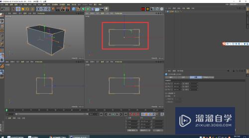 C4D建2.5d模型怎样运用摄像机平行视图进行建模？