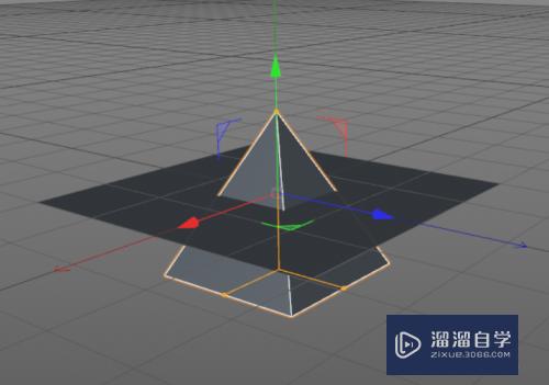 C4D怎么将模型对齐到地面？