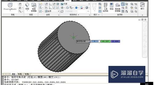 CAD怎么视点观察图形(cad怎么视点观察图形不变)
