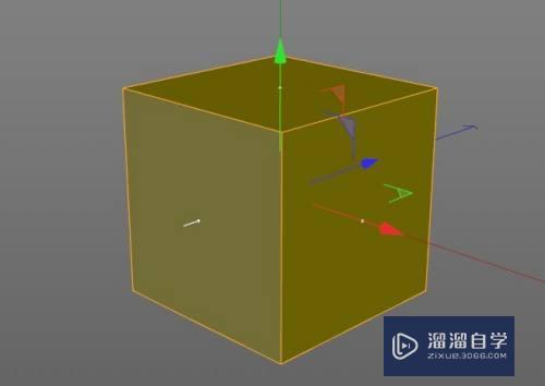 C4D怎么细分模型但不做平滑处理