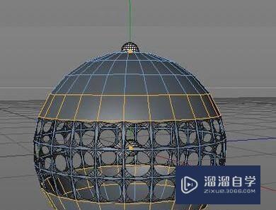 C4D怎么制作镂空材质的球体(c4d怎么做镂空的球体)