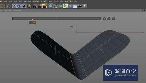 C4D切线时怎么让模型保持光滑(c4d切线工具在哪)