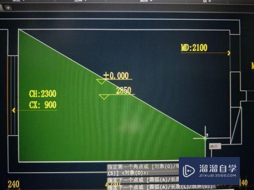 CAD里如何计算一个房间平面图的周长？