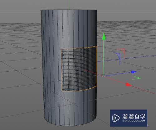 C4D如何把多边形投射到模型上？