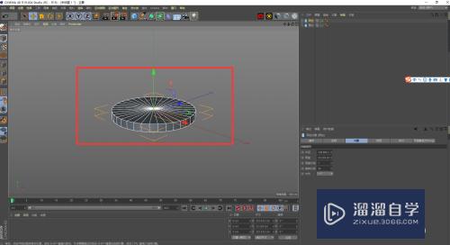 C4D如何用圆柱制作卡通桌子(c4d圆柱怎么做)