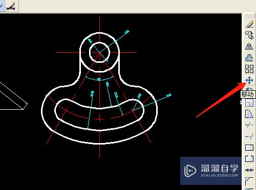 CAD怎样用移动工具(cad怎样用移动工具打开图纸)