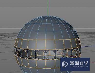 C4D怎么制作镂空材质的球体(c4d怎么做镂空的球体)