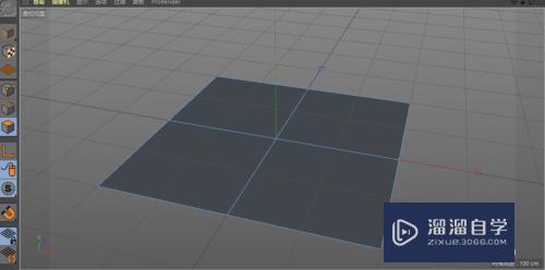 C4D怎么制作规则的网格平面？