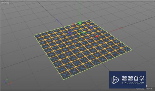 C4D怎么制作菱形网格(c4d菱形怎么做)