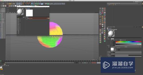 C4D怎么用顶点贴图给模型涂上不同颜色(c4d绘制顶点贴图)