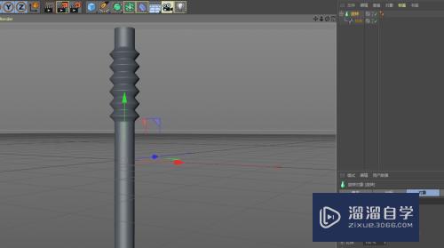 C4D 如何建立吸管模型？