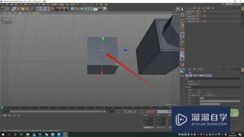 C4D如何在立方体上制作圆形？