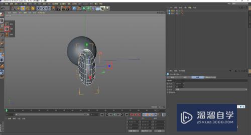 C4D工具栏里“模型”和“对象”模式的运用