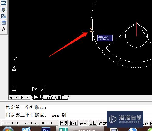 CAD怎么绘制出圆的部分用于标注(cad怎么画圆形标注)