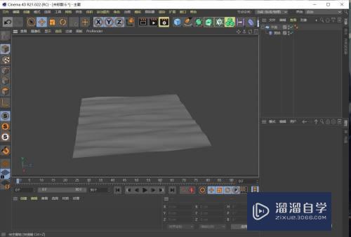 C4D中水波纹制作方法