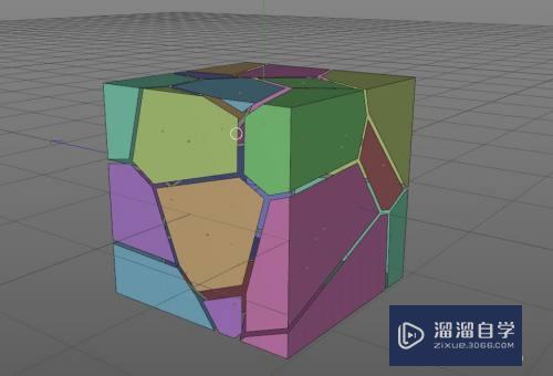 C4D怎么做破碎空心模型(c4d怎么做破碎效果)