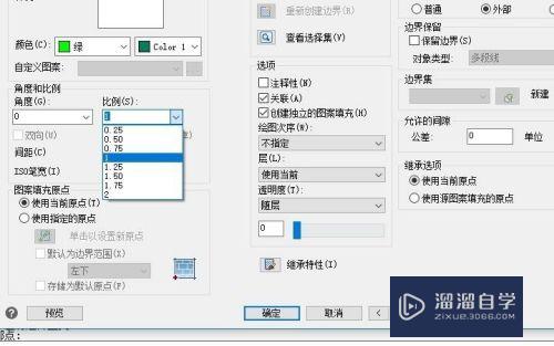 CAD图案填充与边界的显示怎么用(cad填充图案边界线)