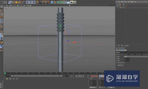 C4D 如何建立吸管模型？