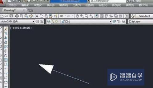 AutoCAD2018画粗实线操作