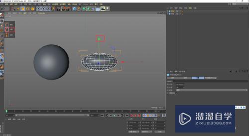 C4D工具栏里“模型”和“对象”模式的运用