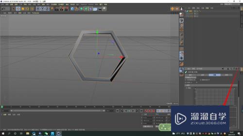 C4D如何使用扫描制作扭转边框的模型？