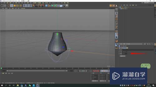 C4D怎样制作陀螺形状模型(c4d怎么做一个螺旋形状)