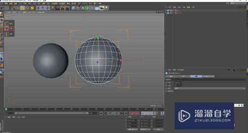 C4D工具栏里“模型”和“对象”模式的运用