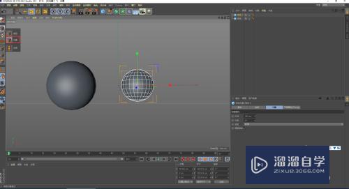 C4D工具栏里“模型”和“对象”模式的运用