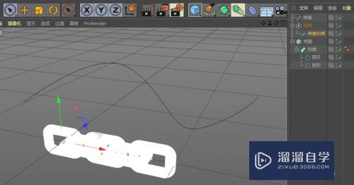 C4D怎么制作自由弯曲的锁链(c4d怎么做锁链)