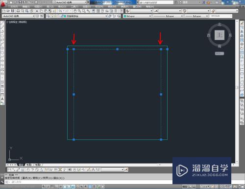 CAD如何制作双抽写字台平面图？