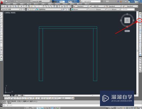 CAD怎样制作双抽写字台平面图(cad怎样制作双抽写字台平面图纸)