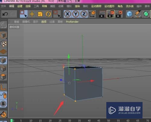 C4D怎样快速选择模型中的多个点(c4d怎么选择多个点)