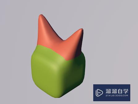 C4D怎样制作犄角模型效果(c4d建模怎么把角弯曲)