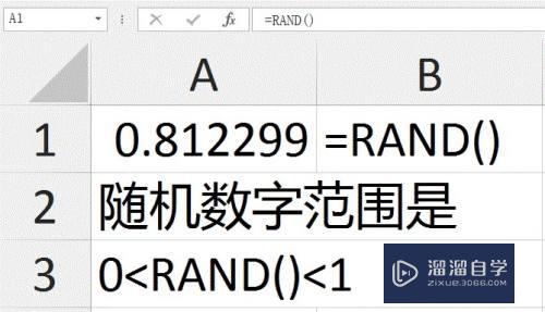 Excel怎么生成随机数(excel怎么生成随机数带小数范围)