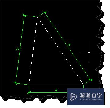 已知三条边长怎么用CAD画出三角形(cad中已知三条边如何画三角形)