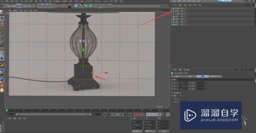 C4D如何制作台灯模型(c4d台灯怎么做)