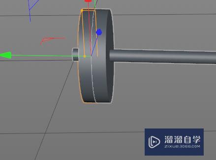 C4D怎么制作一个哑铃呢？