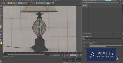 C4D如何制作台灯模型(c4d台灯怎么做)