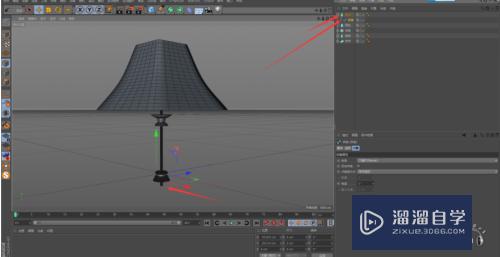 C4D如何制作台灯模型(c4d台灯怎么做)