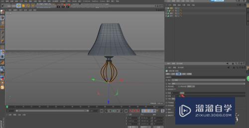 C4D如何制作台灯模型(c4d台灯怎么做)